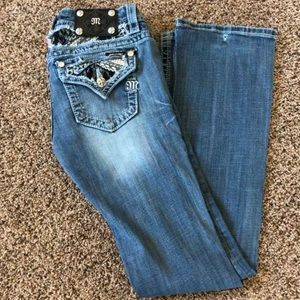 Miss Me Signature Boot Cut Jeans